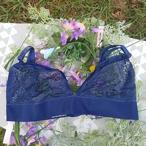 Victoria Secret Sexy lace navy blue Bra